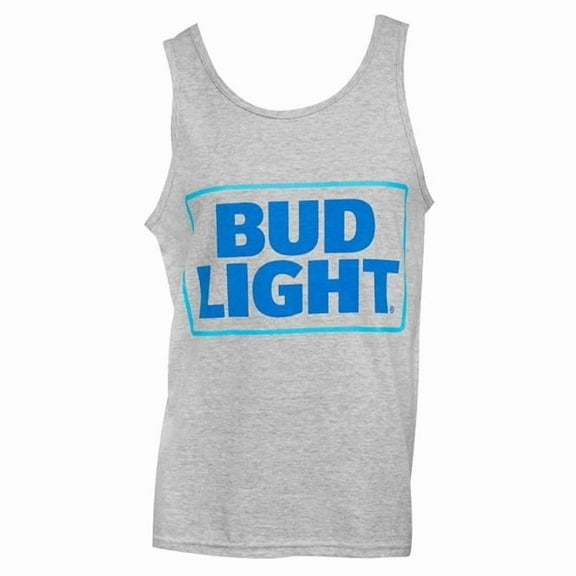 Mens  Beer Tank Top, Grey - 3XL
