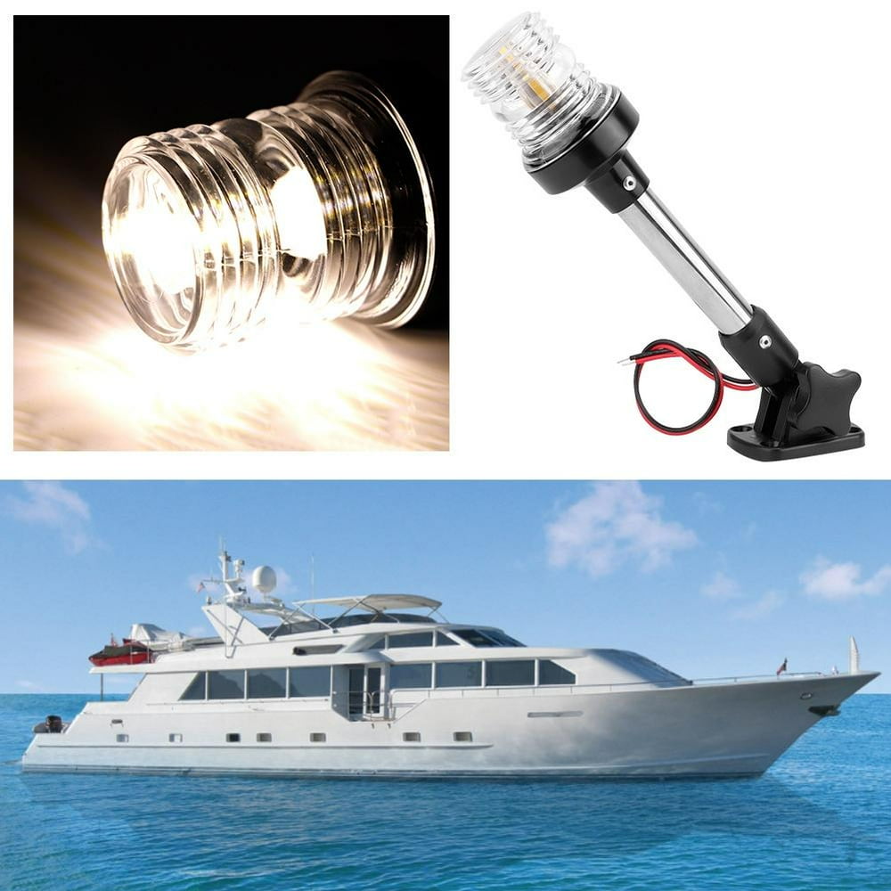 YLSHRF Boat Navigation Light,25cm Fold Down LED Navigation Signal Light