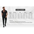 thumbnail image 6 of Saodimallsu Mens Linen Short Sleeve Button Down Shirts Summer Lightweight Beach Shirt, 6 of 6