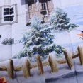thumbnail image 3 of White Digital Printed Christmas Gifts Theme Pattern Microfiber Comforter Set of 2 Shams Breathable Durable Ultra Soft Warm Cozy Luxury Winter Bedspread Bedding Set, 3 of 5