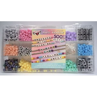 Fashion Angels Flip Top Bead Shop Girls Bracelet Making Kit - 2500+ Color  and Gummy Bear Beads for Friendship Bracelets - Jewelry Kit with Bead