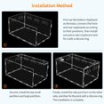 thumbnail image 4 of Zshan 1pcs Reptile transparent acrylic breeding box, 4 of 5