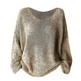 thumbnail image 4 of Sweaters For Women Women's Pattern Printed Casual Pullover Sweater Womens Sweaters, 4 of 4