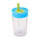 thumbnail image 2 of Vaso de plástico de alta temperatura Vaso con pajita Mini vaso de café portátil y compacto taza taza, 2 of 2