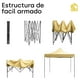 thumbnail image 5 of Carpa Toldo Plegable 3x3 Reforzado Impermeable Premium Ninon Beige, 5 of 7