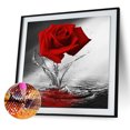 thumbnail image 2 of Pintura de diamante 5D DIY Kit de taladro cuadrado completo Rosa decoración del hogar arte artesanal Hugtrwg Para estrenar, 2 of 9