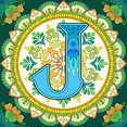 thumbnail image 1 of 5D DIY Mandala Letra J Kit Del 30x30cm, 1 of 9