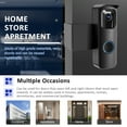 thumbnail image 6 of Anti-Theft Doorbell Mount No-Drill Mounting Doorbell Camera Bracket Adjustable Video Doorbell Holder with Cap Peak Sturdy Video Doorbell Mount Doorbell Mount for Home Apartment Office Room, 6 of 9