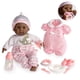 thumbnail image 1 of JC Toys 15 Realistic Soft Body African American Baby Doll with Open/Close Eyes Berenguer Boutique | 10 Piece Gift Set with Bottle, Rattle, Pacifier & Accessories | Pink | Ages 2+, 1 of 5