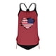 thumbnail image 5 of Traje de baño de dos piezas Tankini para mujer, estampado con almohadilla en el pecho y sin soporte de acero, holgado, con cordón ajustable, para mujer. Trajes de baño tankini para mujer. Trajes de ba, 5 of 5
