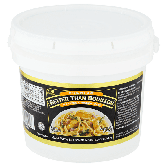 Better Than Bouillon Premium Roasted Chicken Base, 10 lbs
