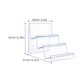 thumbnail image 2 of AURARMLET Soporte Para Carteras Transparente Multi Nivel Con Estante Organizador Para Escritorio, 2 of 6