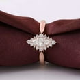 thumbnail image 3 of solitaire jewels 1.5CT Marquise Moissanite Art Deco Engagement Ring For Women, 14K Rose Gold, 3 of 5