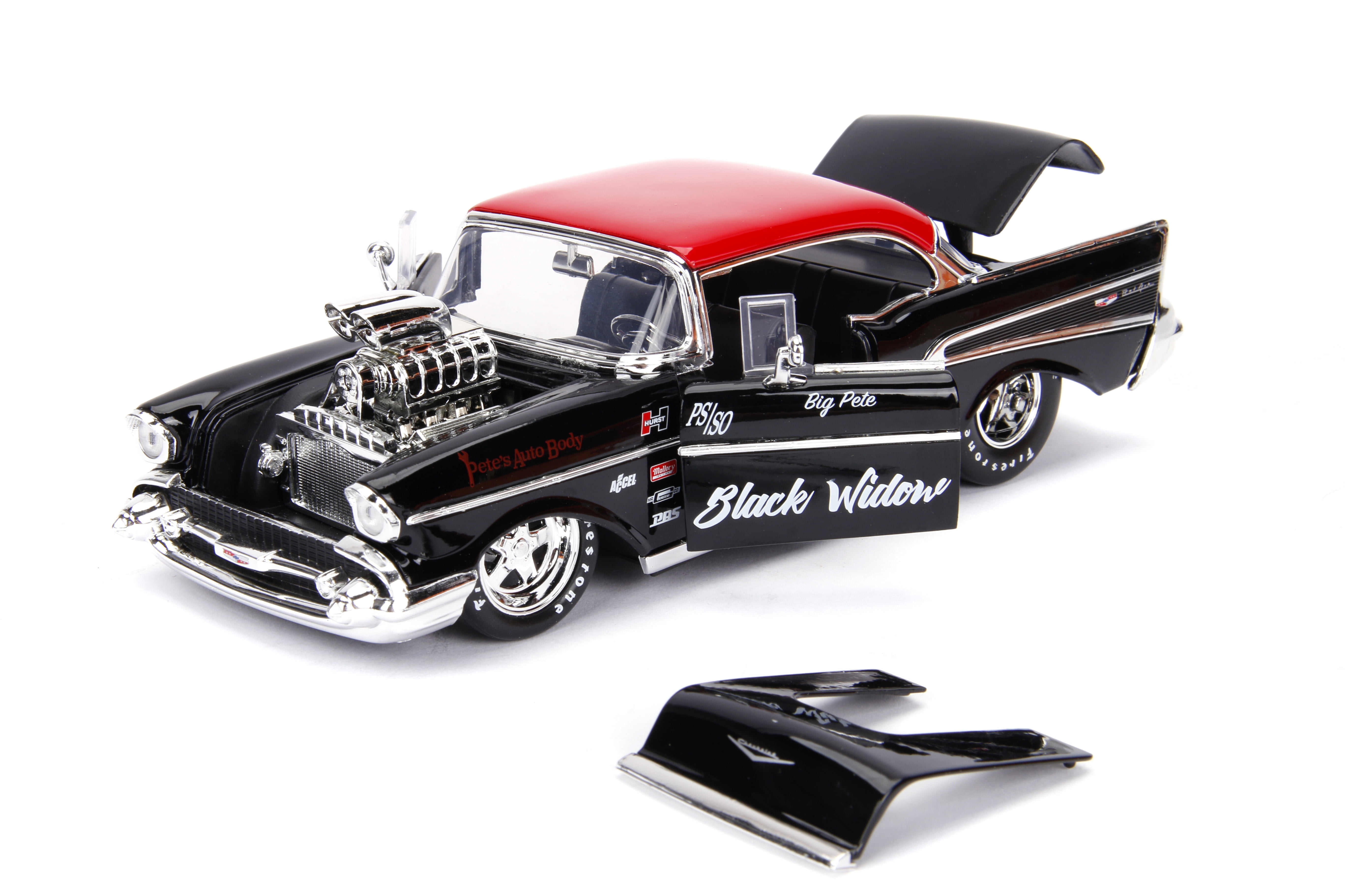 Jada TOYS ミニカー ’57 CHEVY® BEL AIR® Jada Toys Chevrolet 1:24 Scale '57 Chevy Bel Air Model 12457