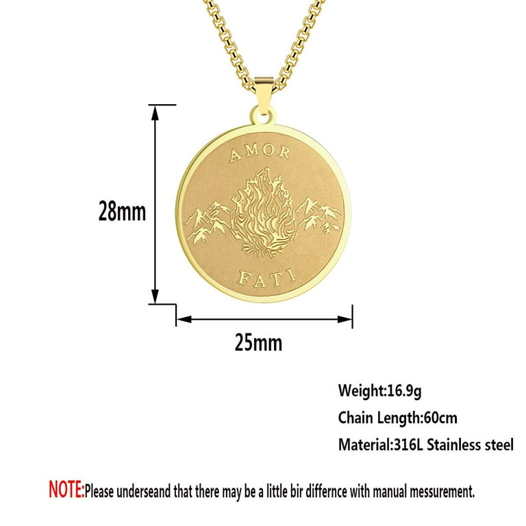 Amor fati pendant deals