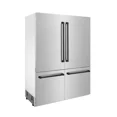 thumbnail image 2 of ZLINE KITCHEN AND BATH RBIVZSN60MB french door built in refrigerator, 2 of 5