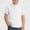 White, variant on HAOTAGS Boy Polo Shirts (5-15), Casual Short-Sleeve Shirt with Button Placket & Soft School Uniform Tops Light Blue 7-8 Years