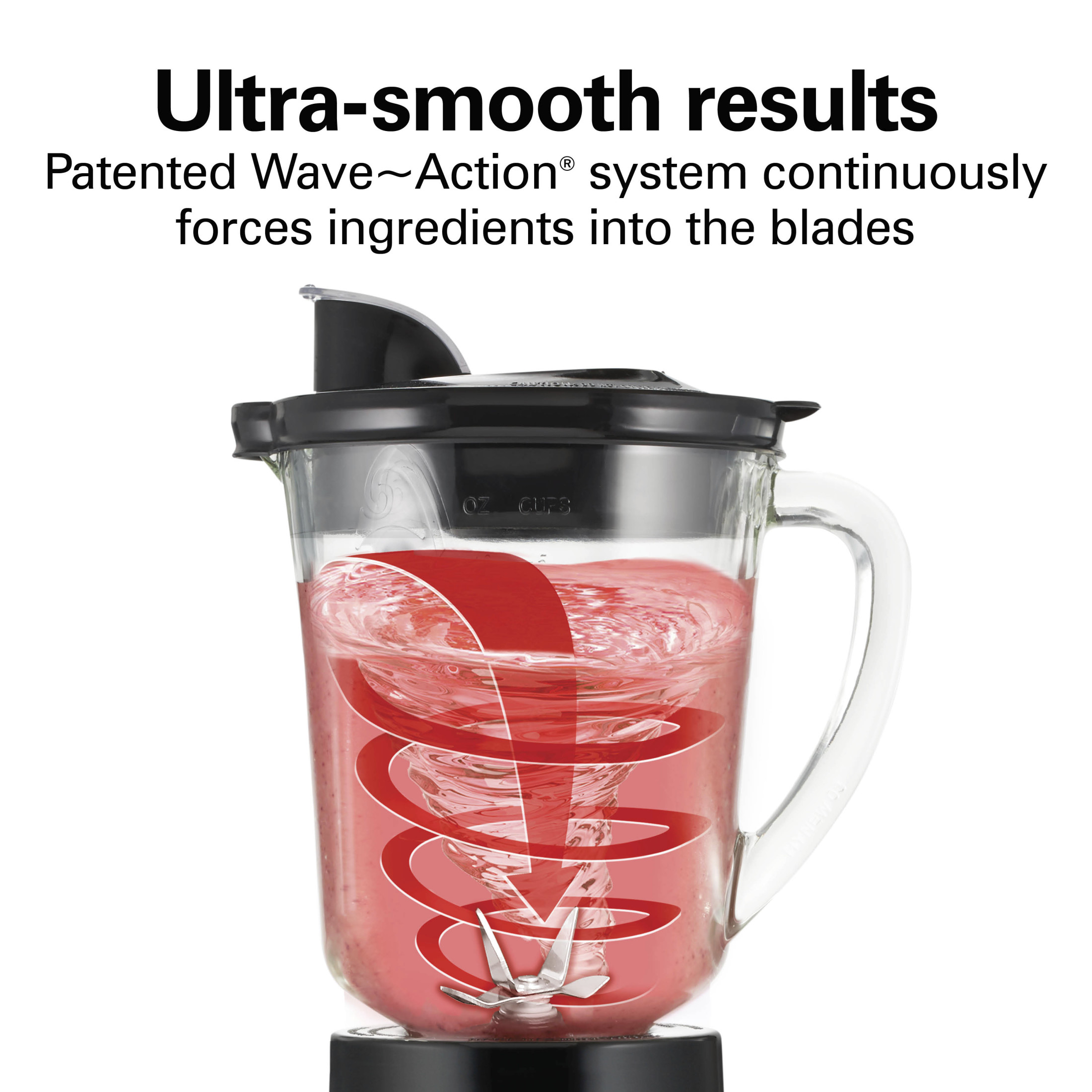 Hamilton Beach Smoothie Blender, 40-Oz Glass Jar, 700W photo 3