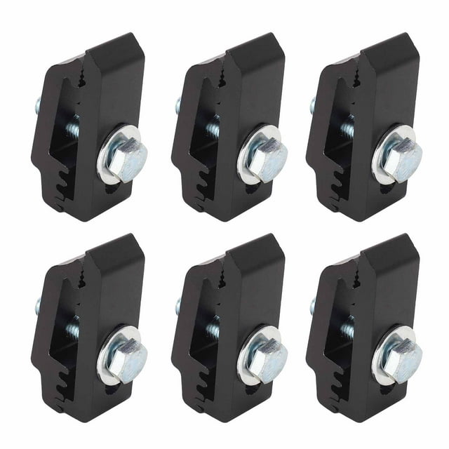 Abrazaderas Para Cubierta De Plataforma De Camión Abrazaderas De Montaje Bajas De Aluminio Para La Mayoría De Plataformas De Camión