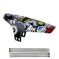 thumbnail image 7 of Pebbuoy Mountain Bike Fender High Strength Exquisite Pattern Not Easily Deformed Heat-Resistant Universal Simple Installation Bicycle Mudguard, 7 of 7