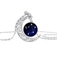 thumbnail image 1 of HOARBOEG Collier Lune 12 Constellations Pendentif Temporel, 1 of 2