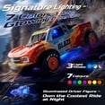 thumbnail image 5 of DEERC 1/14 Fast Brushless RC Car for Adults, Max 46+ mph Off-Road Truck, 4WD Waterproof RC, High Speed Remote Control Car, 2 * 3S Lipo, All Terrain RC Truggy for Snow, Sand & Mud, 5 of 7