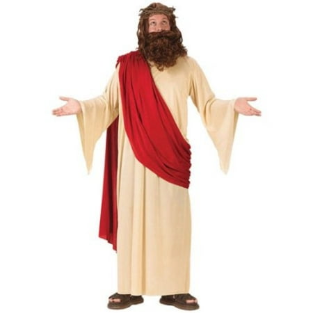 Jesus with Wig and Beard Set Adult Costume - One