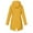 Yellow, variant on JINMGG Winter Coats for Women, 2023 Fashion Winter Clearance Plus Size Raincoat Women Waterproof Long Hooded Trench Coats Lined Windbreaker Travel Jacket Outdoor Hooded Jackets Yellow XXXL