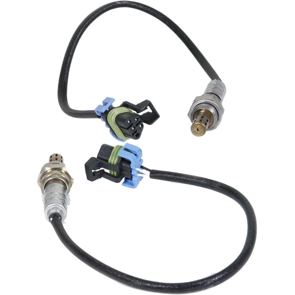 1 Pair Downstream Rear Left and Right Side O2 Oxygen Sensors Compatible with Chevy 2014-2008 Express 1500,2015-2008 Express 2500,2015-2008 Express 3500,Replaces#234-4243 75-4294,Set of 2pcs