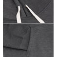 thumbnail image 2 of Men's 2 Piece Fleece Sports Gym Running Athletic Jogging Track Sweat Suit Set(Charcoal, 4XL), 2 of 5