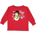 thumbnail image 3 of Inktastic Just Chillin' This Christmas Fun Snowman in Top Hat Boys or Girls Long Sleeve Toddler T-Shirt, 3 of 5