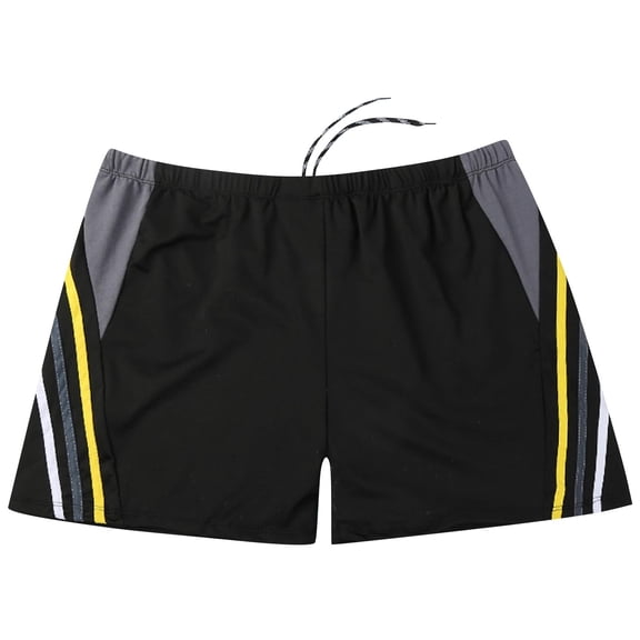 Guluxicc Men Swimsuits Jammer for Swimming Swim Jammer Men Square Legs UPF50 5 inch Swim Trunks