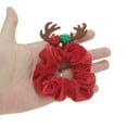 thumbnail image 2 of Unique Bargains 1 Pc Hair Elastics Fashion Christmas Antlers Hair Ties Red, 2 of 5