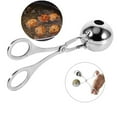 thumbnail image 5 of Practical Stainless Steel Meat Baller Cooking Tool Kitchen Meatball Scoop, 5 of 5