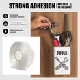 thumbnail image 2 of Double Sided Adhesive Tape -1/2" 10' Arcylic Transparent Removable No Residue Double Sided Heavy Duty Mounting Tape for Home/Office/Wall Decor(Pack of 1 Roll), 2 of 8