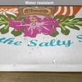 thumbnail image 6 of Ambesonne Tiki Bar Place Mats Set of 4, Words Hibiscus, Standard Size, Multicolor, 6 of 6