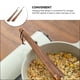 thumbnail image 2 of Molde para empanadillas de acero inoxidable, cortador de envoltorios para empanadillas, mango de madera, para restaurante, 3 piezas, 2 of 6