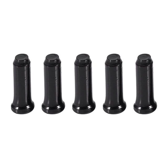 LYUMO 100PCS 2.5MM Aluminum Alloy Anodized Coloful Brake Line Cap Bike Shifter Cable Cap , Cable Tips Cap, Brake Cable Cap