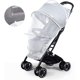 thumbnail image 1 of Mosquitera para cochecito de bebé, mosquitera universal con protección contra insectos, mosquitera con cremallera para picaduras, tela de malla duradera, mosquitera resistente y lavable (blanca), 1 of 5
