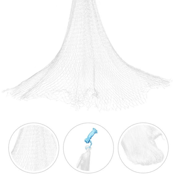 AURARMLET Event Organizers Balloon Drop Net White 1 Set for Decorations