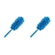 thumbnail image 2 of Plumero telescópico Yuarrent Varilla De Acero Inoxidable Herramienta De Limpieza Cepillo Para Polvo Retráctil Azul 2piezas, 2 of 5