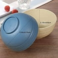 thumbnail image 3 of Shopwithgreen Kids Cereal Bowls - 24 OZ Wheat Straw Fiber Unbreakable Lightweight Bowl Sets 4 - Dishwasher & Microwave Safe Rice, Soup Bowls for Children, 3 of 3