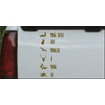 thumbnail image 1 of Keeping Count Roadkill Animals Car or Truck Window Decal Sticker, 1 of 1
