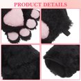 thumbnail image 5 of 1 par de guantes de peluche con garras de gato, guantes de cosplay con pata de gato, guantes cálidos con garras de animal, guantes de invierno con pata de animal., 5 of 5