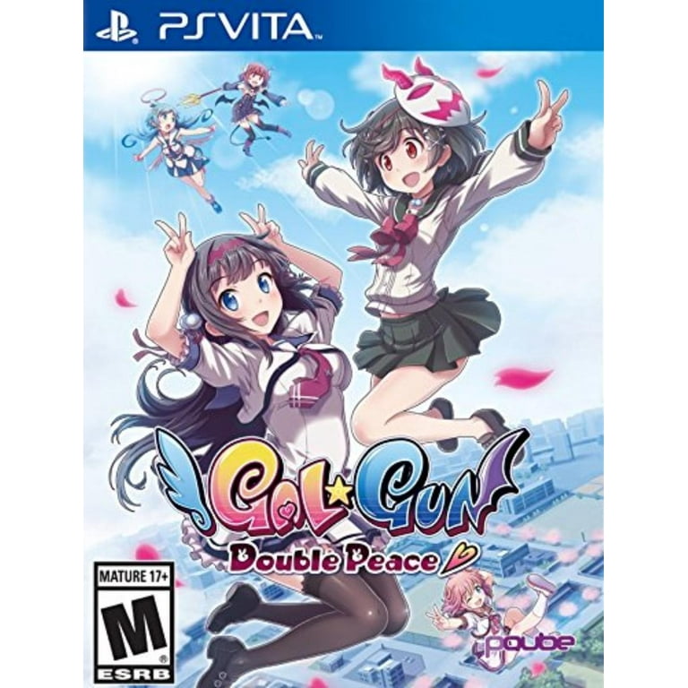 Galgun Double Peace Playstation Vita Gorgeous Anime Styled Rail Shooter Action Use Your Targeting Cursor To Fend Off The Advancing Girls By Brand Pqube Walmart Com