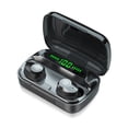 thumbnail image 2 of Injueey Wireless Bluetooth-compatible Earbuds Rechargeable Sweatproof Noise Earphones Microphone Calling Cancelling Headset with Sports Type2 NO2, 2 of 6