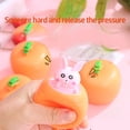 thumbnail image 3 of Shengyu Carrot Rabbit Stress Stress Relieving Tool Silica Fun Toy Stress Relief Carrot Squeezing Carrot Rabbit Carrot Cup type+3, 3 of 6