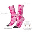 thumbnail image 4 of Logiee Poodle Dog Print Adult Socks for Men & Women,Calf Socks, Ankle Socks,Boots Socks,Breathable Casual Sock,Unisex Crew Socks, 4 of 6