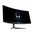 thumbnail image 4 of Alienware AW3423DWF Curved QD-OLED Gaming Monitor - 34-inch Quantum Dot OLED 0.1Ms 165Hz 21:9 Curved Display, 99.3% DCI-P3 Color Gamut, VESA DisplayHDR True Black 400, AMD FreeSync Premium Pro - Black, 4 of 5