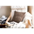 thumbnail image 1 of Tech Housse de Coussin Décorative en Coton 18"X18 Pouces (Kaki), 1 of 4